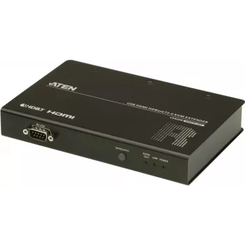 ATEN CE820R-ATA-G - Recetor - Com fios - 150 m - Cat5e - Cat6 - Cat6a - 4096 x 2160 píxeis - Preto (CE820R-ATA-G)