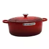 Assadeira oval Le Creuset Signature 35 cm vermelho cereja (21178350602430)
