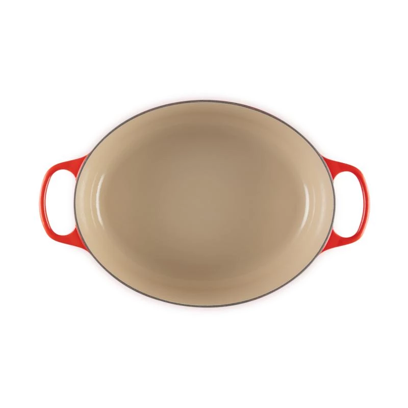 Assadeira oval Le Creuset Signature 35 cm vermelho cereja (21178350602430)