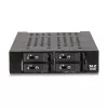 Delock 3.5 Baía removível para 4x SSD M.2 NVMe com conector OcuLink SFF-8612 (47111)