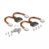 Delock 3.5 Baía removível para 4x SSD M.2 NVMe com conector OcuLink SFF-8612 (47111)
