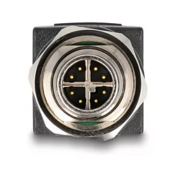 Adaptador Delock M12 X-codificado 8 Pin conector macho para conector fêmea RJ45 reto
