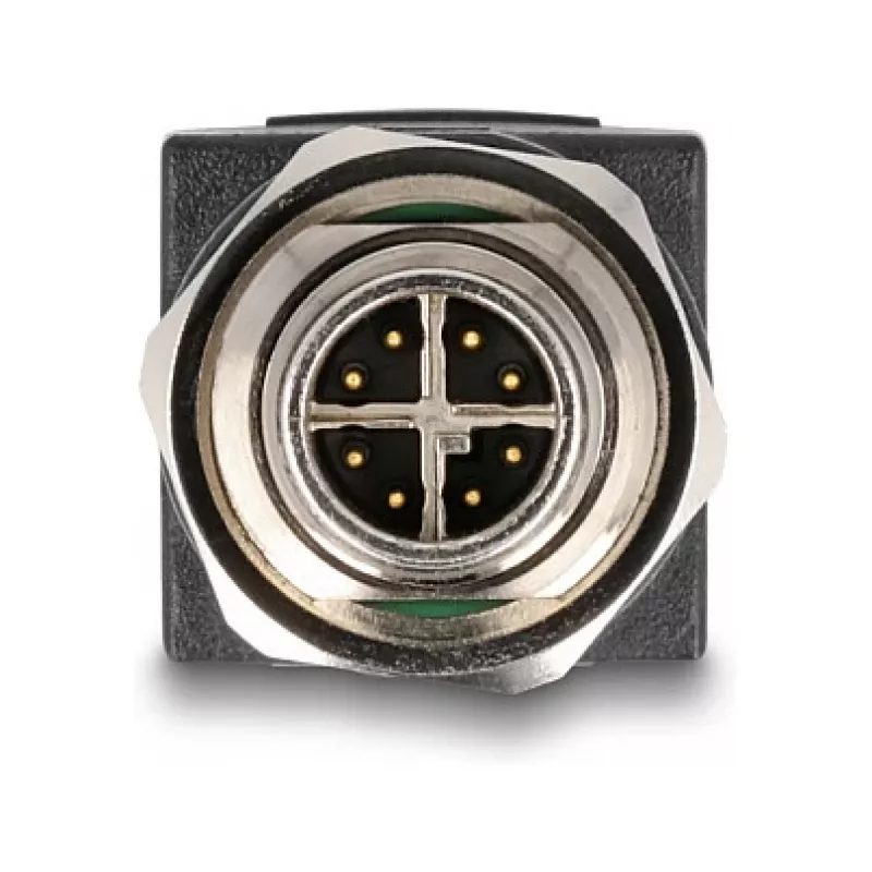 Adaptador Delock M12 X-codificado 8 Pin conector macho para conector fêmea RJ45 reto