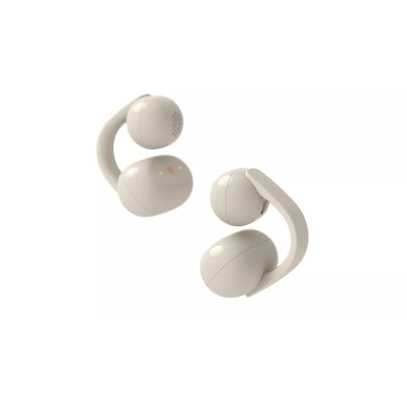 Sony | Earbuds | LinkBuds WF-LC900 Clip | Bluetooth | Open-Ear | sem fios | Greige