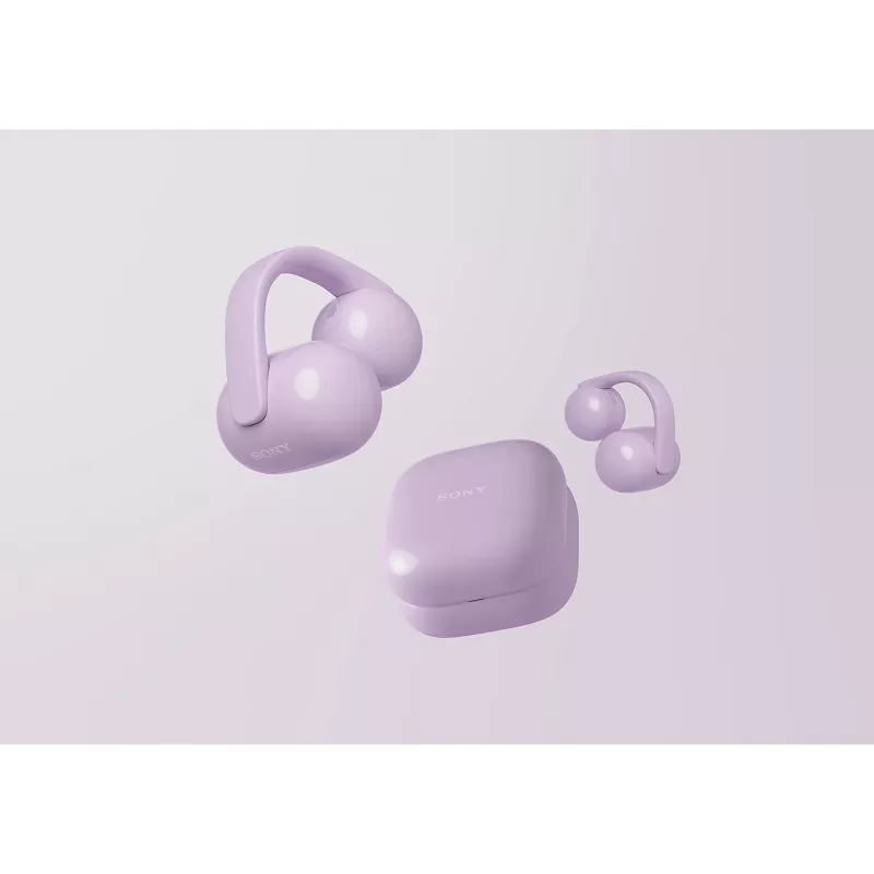Sony | Auscultadores | LinkBuds WF-LC900 Clip | Bluetooth | Open-Ear | sem fios | lavanda