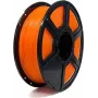 PLA 1kg laranja transparente Flashforge filamento 3D 1,75mm (PTO1)