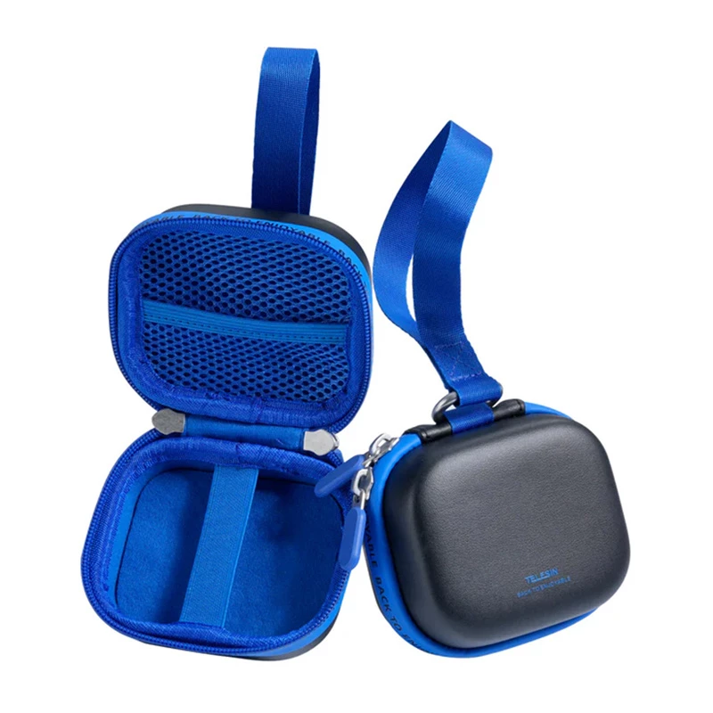 Capa estojo bolsa Hard Case Eva para câmara GoPro Insta360 Dji Action / S6-prc-24bk