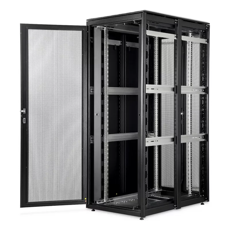 Armário de servidor 42HE Unique Server-N 2053x800x1200mm preto.
