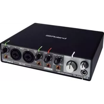 Roland Rubix24 - interface de áudio - 24 Bit - 192 kHz - 94 dB S/N - estéreo - USB2.0 (417441A99)