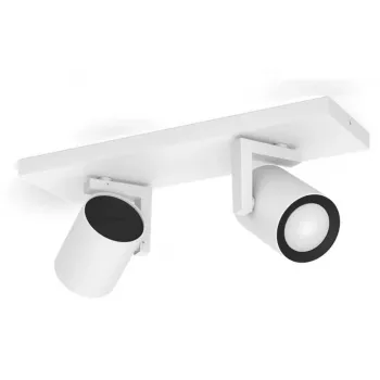Philips Hue White&Col. Amb. Argenta Spot 2flg. branco 2x4,2W.