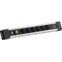 BACHMANN CONNECTUS 6xCEE7/3 1x interruptor, 1xUSB C/C 45W L=2,0m CEE7/7 cinzento (BM0022770)