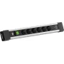 BACHMANN CONNECTUS 6xCEE7/3 1x interruptor, 1xUSB C/C 65W L=2,0m CEE7/7 cinzento (BM0022776)