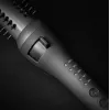 Revamp BR-1350X escova térmica de cerâmica Progloss Volume & Wave, preta