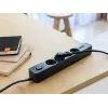 Tracer 47685 Power Line+ 5m (4 tomadas + 3x USB A)
