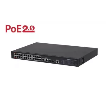 Switch | DAHUA | PFS4226-24ET-360-V3 | Desktop/Soquete | DH-PFS4226-24ET-360-V3
