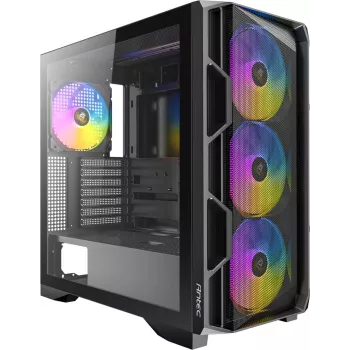 ANTEC AX-1000 ARGB Caixa para PC gaming Mid Tower E-ATX, ATX, Micro-ATX, ITX, preto (0-761345-10240-7)