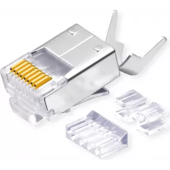 ROLINE 21.17.3095 Conector de fios RJ-45 Transparente (21.17.3095)