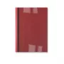 GBC LeatherGrain Capas ThermaBind 3 mm Vermelho (100), A4, Vermelho, Transparente, Mate, 30 folhas, 3 mm, 297 mm