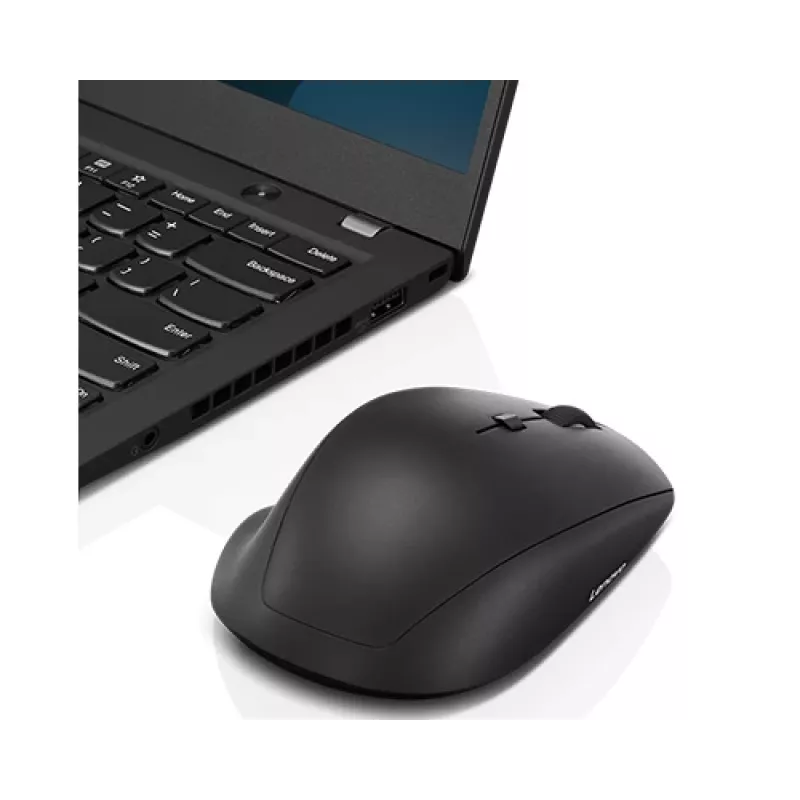 Lenovo 600 Rato sem fios Media Office Destro RF Wireless Ótico 2400 DPI