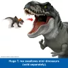 Jurassic World Rebirth Super Colossal Figura de ação Tyrannosaurus Rex, Brinquedo de dinossauro T-Rex do filme