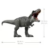 Jurassic World Rebirth Super Colossal Figura de ação Tyrannosaurus Rex, Brinquedo de dinossauro T-Rex do filme