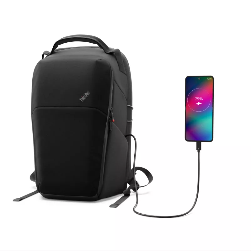 Lenovo ThinkPad 16 polegadas Click-Go 40,6 cm (16 polegadas) Mochila Preto, Cinzento-escuro