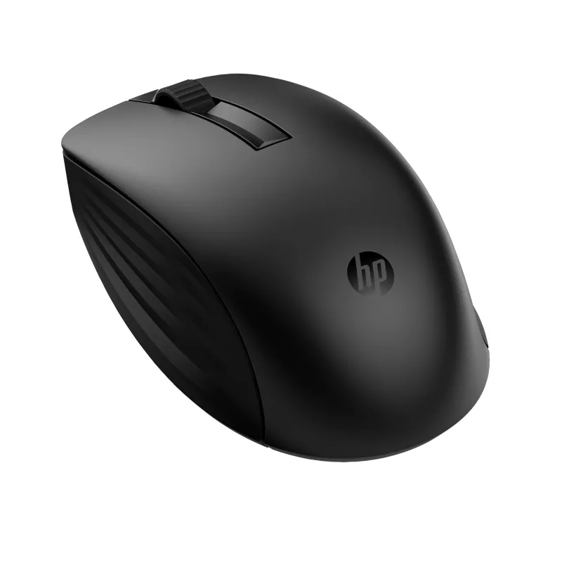 HP 650 Conjunto de teclado e rato sem fios, tamanho completo (100%), sem fios, RF sem fios, membrana, preto, rato incluído