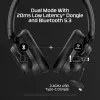 HyperX Cloud MIX 2 - Headset gaming (preto), com fios e sem fios, gaming, 20 - 20000 Hz, 270 g, headset, preto