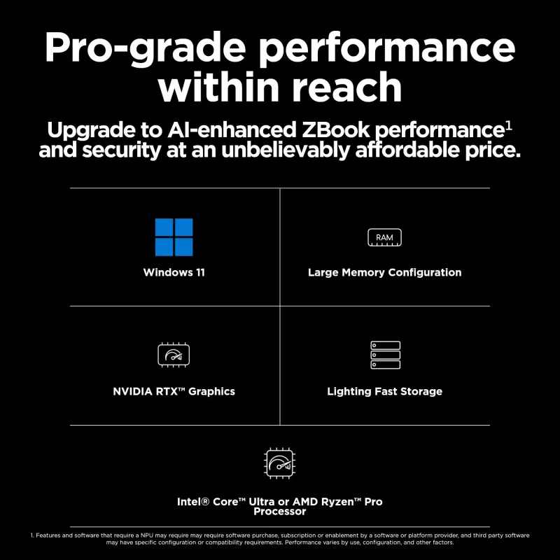 HP ZBook Power G11 A Mobile Workstation, AMD Ryzen 7 PRO 8845HS, 16 polegadas WUXGA, 16GB DDR5, 512GB SSD, NVIDIA RTX 1000 Ada 6GB, Windows 11 Pro