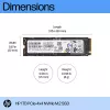 HP 1TB PCIe-4x4 NVMe Unidade de estado sólido, 1 TB, M.2