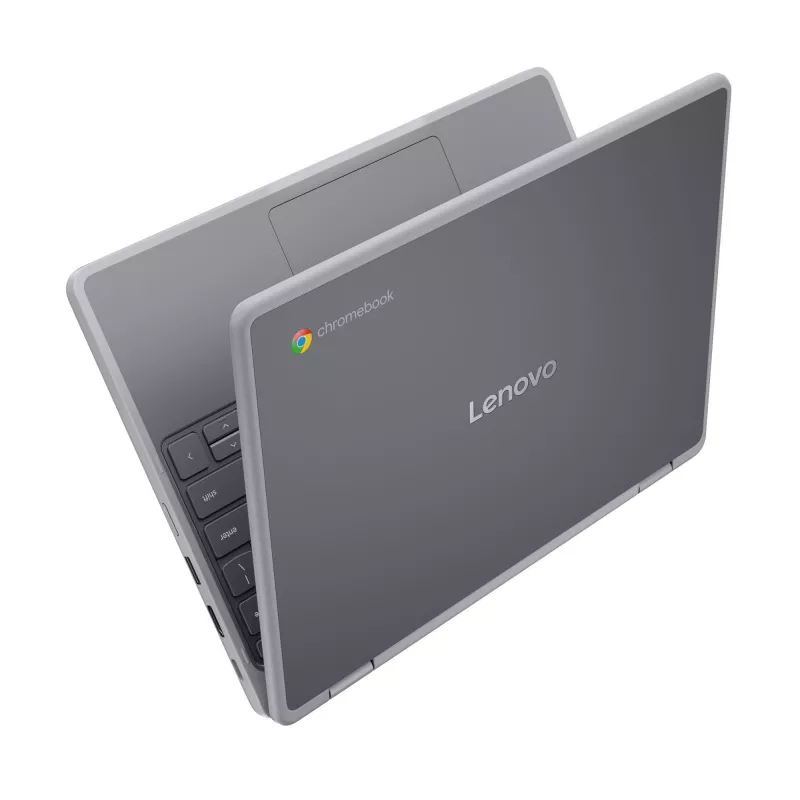 Lenovo Chrome 500e 2in1 G5 M89 MediaTek Kompanio 540 Chromebook 31 cm (12,2″) ecrã tátil WUXGA 8 GB LPDDR5x-SDRAM 64 GB UFS Wi-Fi 6E (802.11ax) ChromeOS inglês cinzento