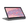Lenovo Chrome 500e 2in1 G5 M89 MediaTek Kompanio 540 Chromebook 31 cm (12,2″) ecrã tátil WUXGA 8 GB LPDDR5x-SDRAM 64 GB UFS Wi-Fi 6E (802.11ax) ChromeOS inglês cinzento