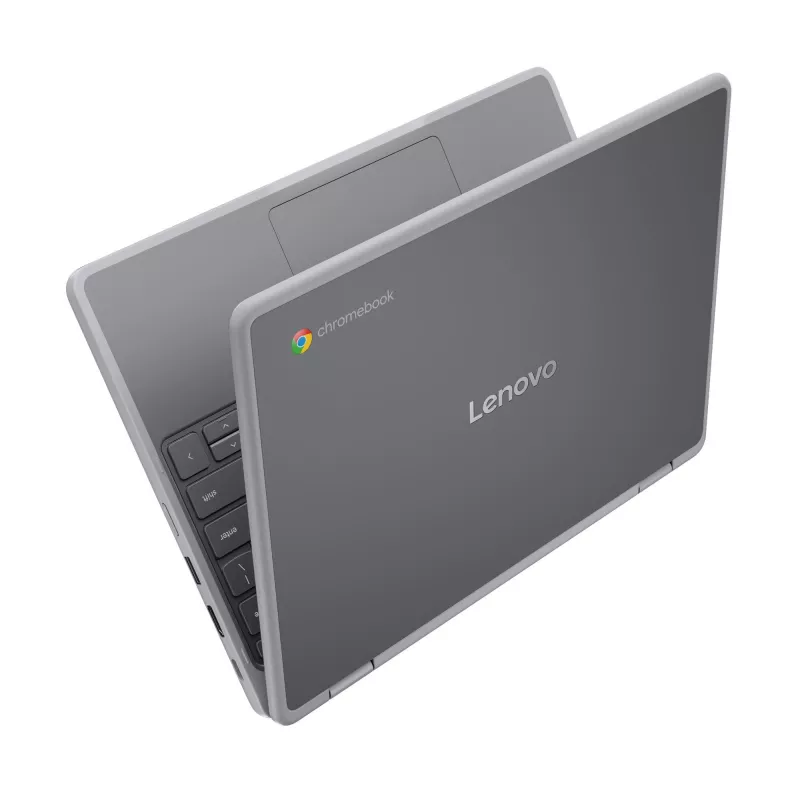 Lenovo Chrome 500e 2in1 G5 M89 MediaTek Kompanio 540 Chromebook 31 cm (12,2″) ecrã tátil WUXGA 8 GB LPDDR5x-SDRAM 64 GB UFS Wi-Fi 6E (802.11ax) ChromeOS inglês cinzento
