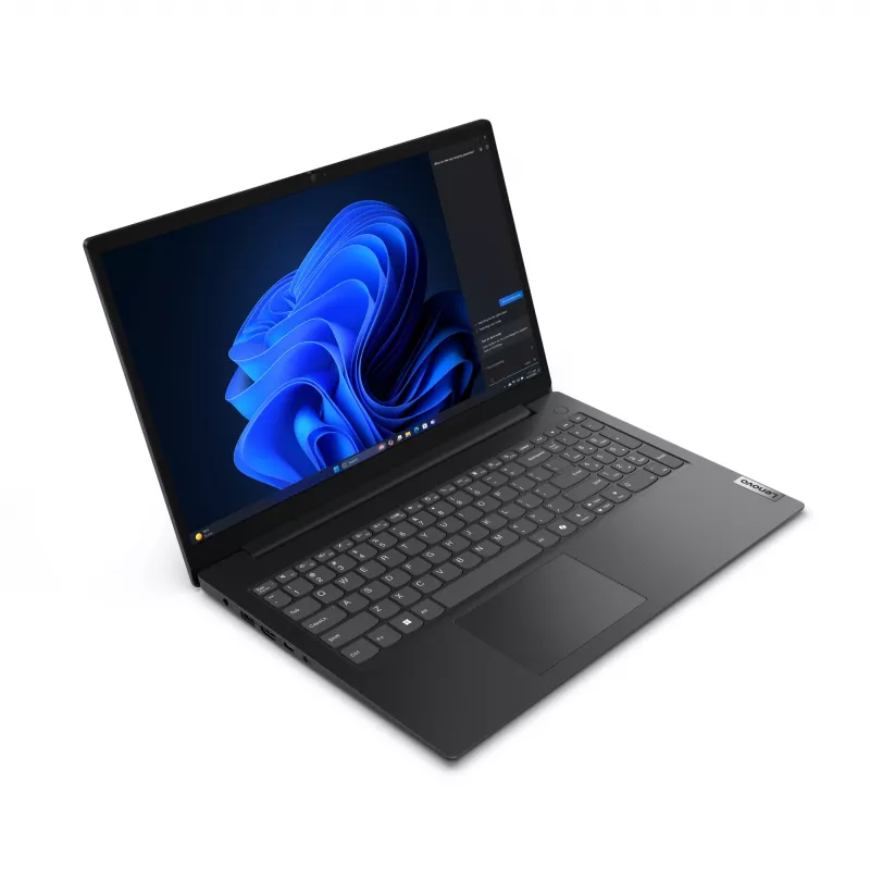 Lenovo V15 G5 IRL Intel Core 7 240H Portátil 39,6 cm (15,6 polegadas) Full HD 16 GB DDR5-SDRAM 512 GB SSD Wi-Fi 6 (802.11ax) Windows 11 Pro alemão preto