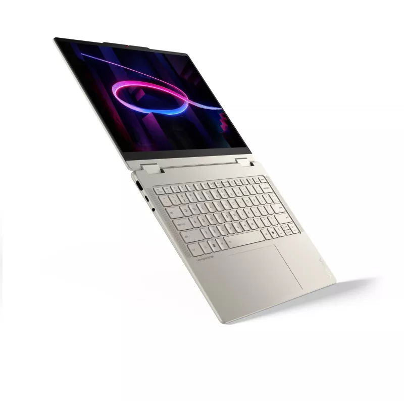 Lenovo Yoga 7 2-in-1 14IPH11 Copilot+ PC Intel Core Ultra 5 325 Híbrido (2-in-1) 35,6 cm (14 polegadas) ecrã tátil WUXGA 16 GB LPDDR5x-SDRAM 512 GB SSD Wi-Fi 7 (802.11be) Windows 11 Home alemão Seashell