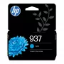 HP 937 Tinteiro original ciano, rendimento padrão, ciano, 1 unid., 800 páginas, embalagem individual