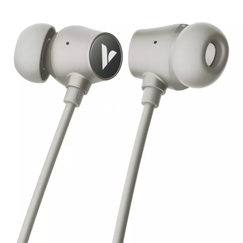 Verbatim TruSound ANC Auscultadores de pescoço cinzento, sem fios, 20 - 20000 Hz, música/dia a dia, 46,5 g, headset, cinzento