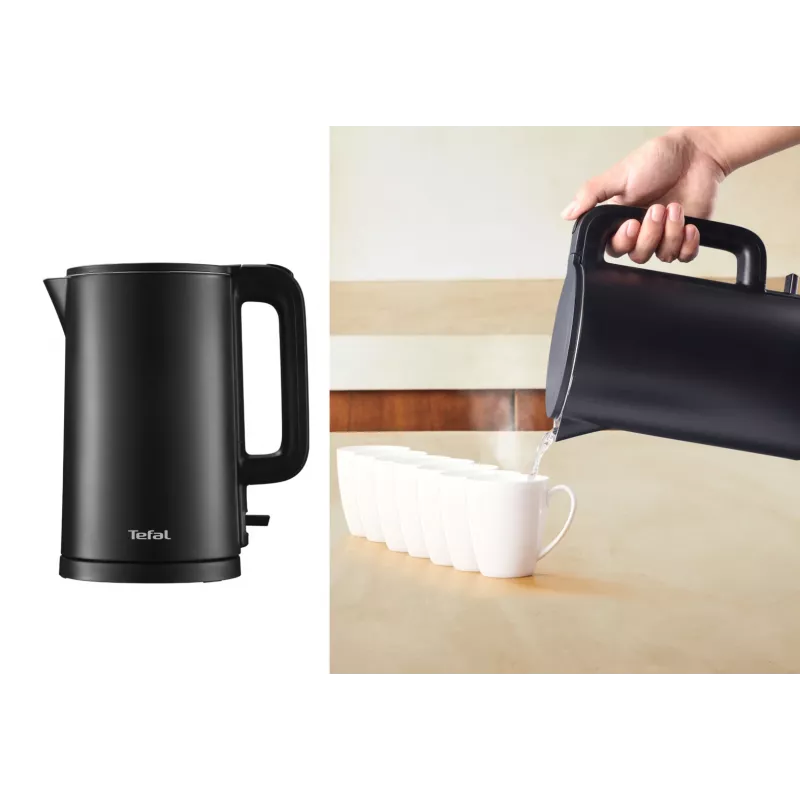 Tefal Thermo Protect KO1408E0 chaleira elétrica 1,5 l 1500 W preto