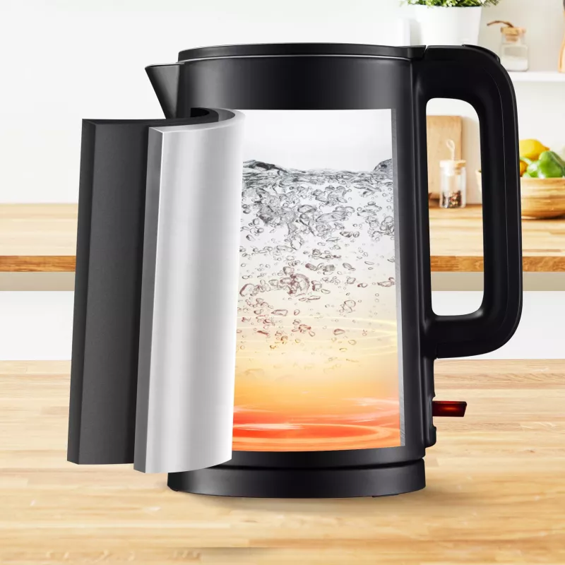 Tefal Thermo Protect KO1408E0 chaleira elétrica 1,5 l 1500 W preto
