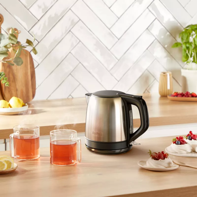 Tefal Subito Mini KO5S2DE0 chaleira 1 L 2400 W preto, aço inoxidável