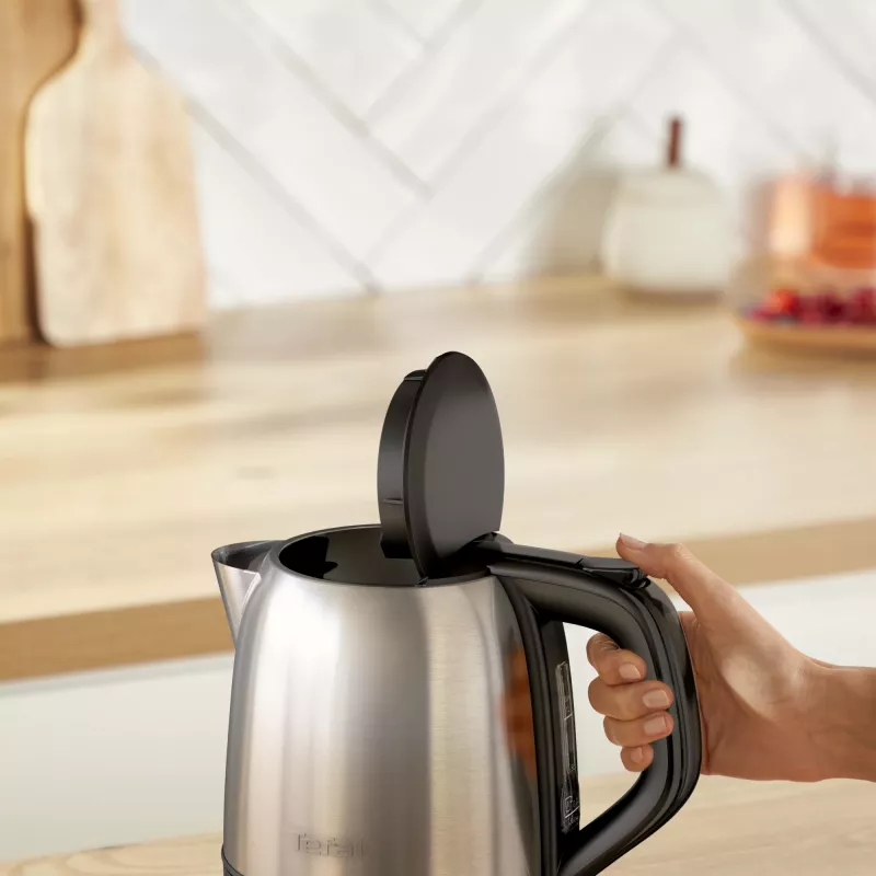 Tefal Subito Mini KO5S2DE0 chaleira 1 L 2400 W preto, aço inoxidável