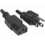 Hypertec 809030-HY cabo de alimentação preto 1,8 m ficha tipo B conector fêmea C13
