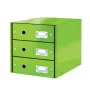 Leitz Click & Store WOW gaveteiro (3 gavetas), cartão, 286 mm, 282 mm, 358 mm, 2,21 kg