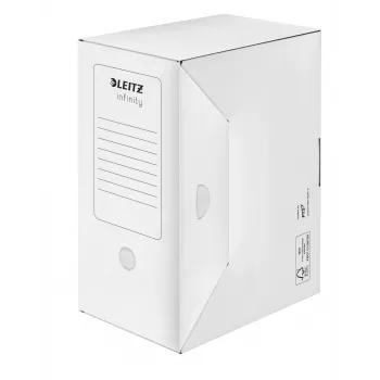 Leitz caixa de arquivo Infinity FSC® 150 mm, branco, A4, 290 g, 150 x 330 x 255 mm