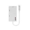 Lindy conversor USB Type-C para ecrã triplo, 3840 x 2160 píxeis