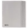 Rexel separador PP, cinzento, numérico, separador numérico, polipropileno (PP), cinzento, A4, 226 mm, 297 mm