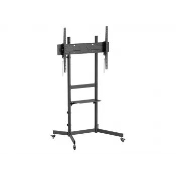 Equip Economy suporte de TV móvel 55 polegadas - 100 polegadas, 2,54 m (100 polegadas), 100 x 100 mm, 800 x 600 mm, -10 - 5°, plástico, aço inoxidável, preto
