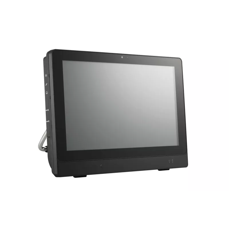 Shuttle All-In-One PC System POS P250, ecrã multitoque de 29,5 cm (11,6″), Intel N100, 8 GB DDR5, 120 GB M.2, 2x RS232, IP54, sem ventoinha, funcionamento contínuo 24/7