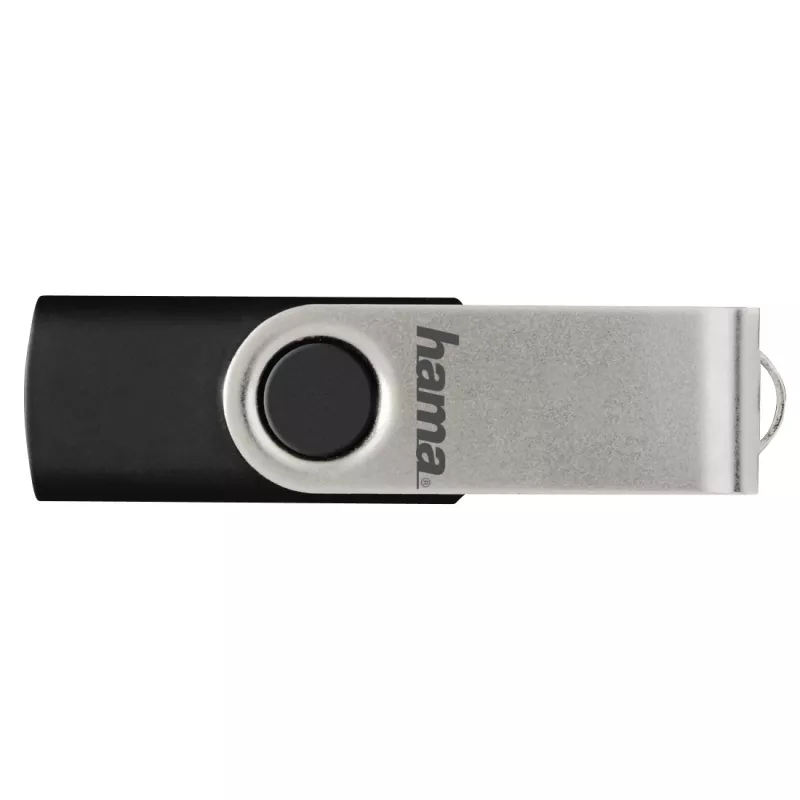 Hama 00181059 Pen drive 8 GB USB Type-A 2.0 Preto, Prateado