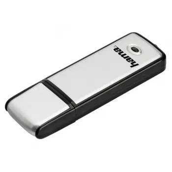Hama Fancy Pen drive USB 64 GB 2.0 Preto, Prateado